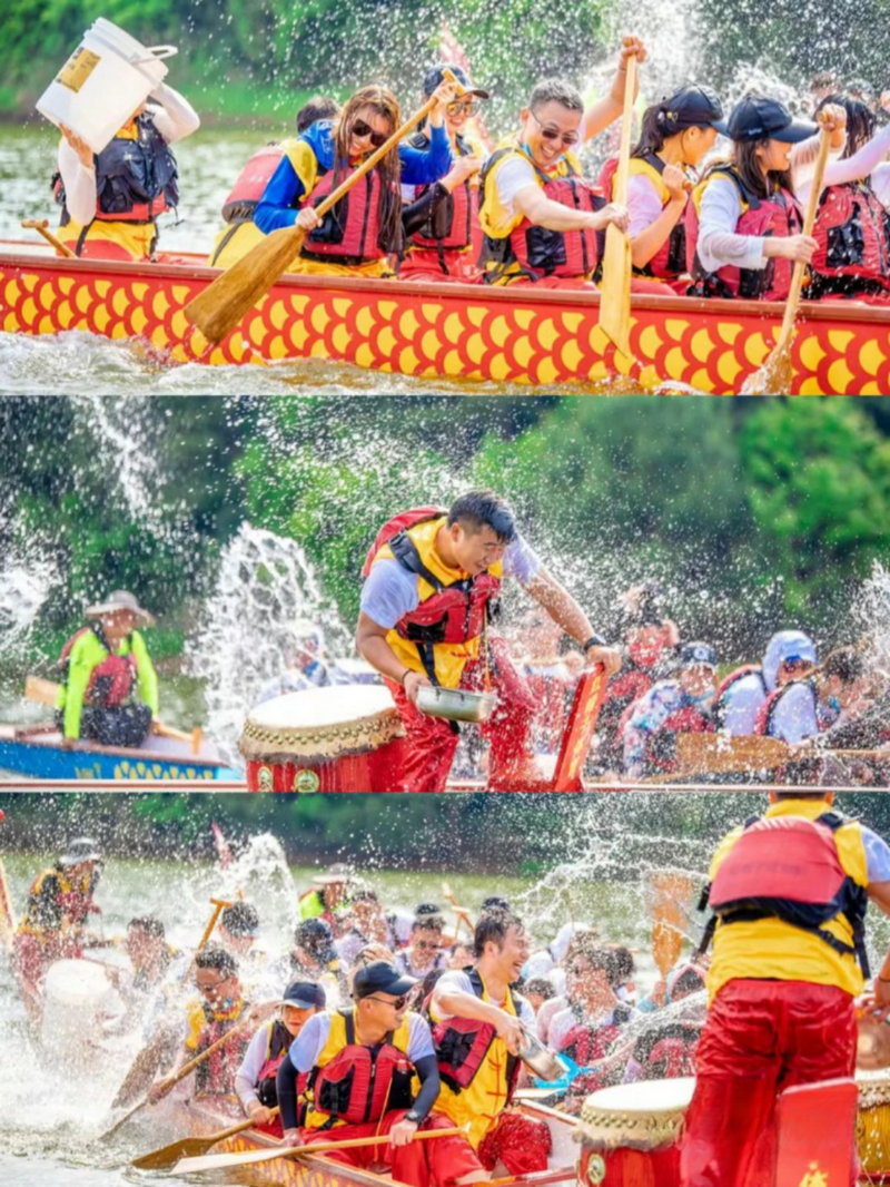 金海湖賽龍舟團建游龍戲水